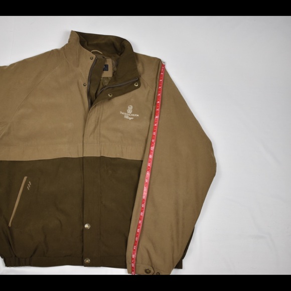 Ritz Carlton Monterey Club Men’s Suede Windbreaker - Picture 3 of 12